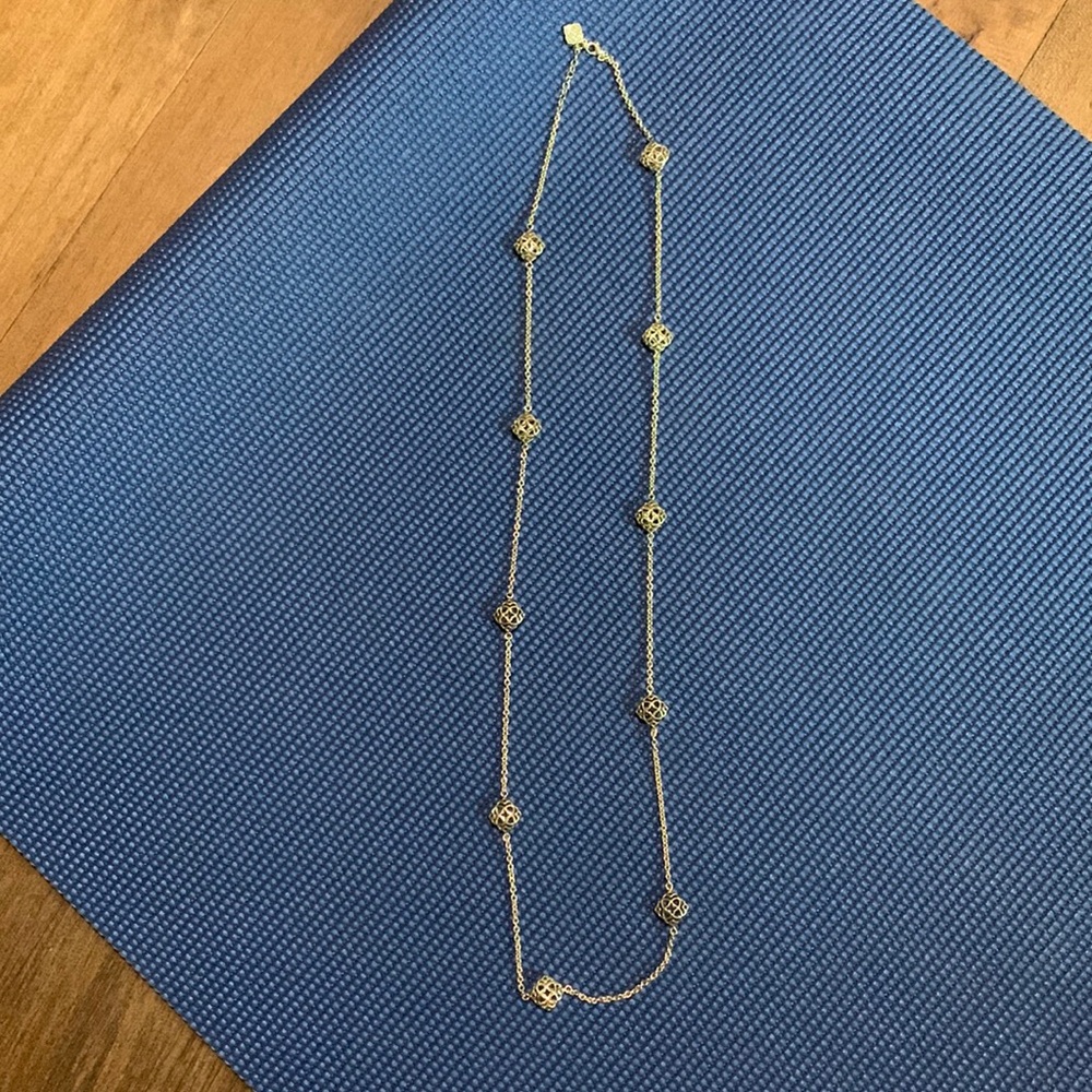 Kendra Scott gold necklace